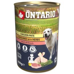 Konzerva ONTARIO Chicken Pate Flavoured with Herbs