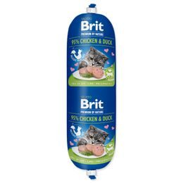 BRIT Premium by Nature Sausage CAT Chicken & Duck 180g