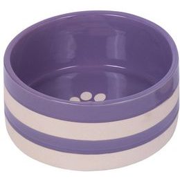 Nobby keramická miska Strio fialová 18 cm 1,25 l