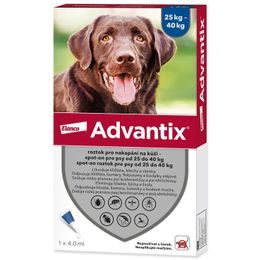 BAYER Advantix Spot-On pro psy nad 25 kg