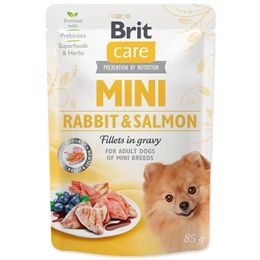 Kapsička BRIT Care Mini Rabbit & Salmon fillets in gravy