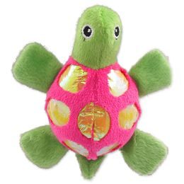 Hračka MAGIC CAT želva plyšová s catnipem mix 11 cm