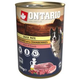 Konzerva ONTARIO Duck Pate Flavoured With Cranberries