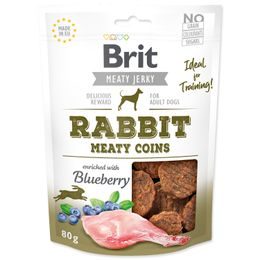 Snack BRIT Jerky Rabbit Meaty Coins