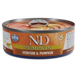 KONZERVA N&D CAT VENISON & PUMPKIN 70 GR