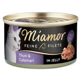 Konzerva MIAMOR Feine Filets tuňák + kalamáry v želé