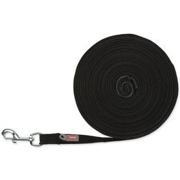 Vodítko TRIXIE stopovací černé 15 m