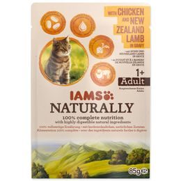 Kapsička IAMS Cat Naturally with Chicken & New Zealand Lamb in Gravy