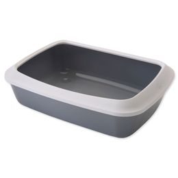 Toaleta SAVIC Isis + okraj šedá 50 cm