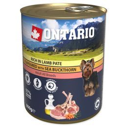 Konzerva ONTARIO Rich In Lamb Pate Flavoured with Sea Buckthorn