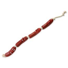 Hračka TRIXIE 4 klobásy na provázku 75 cm