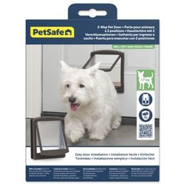 Dvířka PETSAFE hnědá s transparentním flapem 730