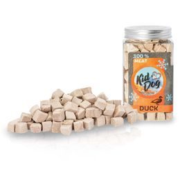 KIDDOG Super Premium 100% freeze dried DUCK CUBES - čisté kachní maso sušené mrazem 75 g