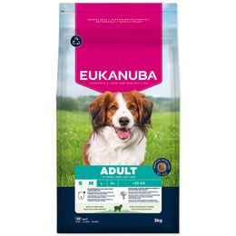 Krmivo EUKANUBA Adult Small and Medium breed rich in lamb 3 kg