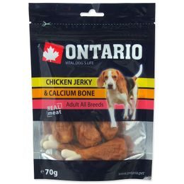 Snack ONTARIO Dog Chicken Jerky + Calcium