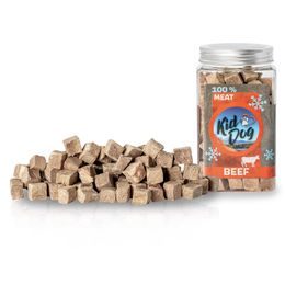 KIDDOG Super Premium 100% freeze dried BEEF CUBES - čistá hovězí svalovina sušená mrazem 70 g
