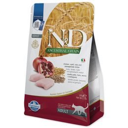 KRMIVO N&D ANCESTRAL GRAIN CAT CHICKEN & POMEGRA NATE ADULT 300 GR