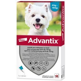 BAYER Advantix Spot-On pro psy 4-10 kg