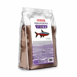 Dajana Aquagran granulované krmivo pro akvarijní ryby, velikost S (0,9 mm), 1 kg, pro všechny druhy masožravých a všežravých tropických akvarijních ryb