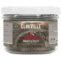 Sklenice Elbeville Dog Imunity & Vitality zvěřina s přidaným šípkem, dobromyslem a kopřivou, 220 ml