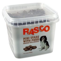 Pochoutka RASCO Dog mini hvězdičky kalciové
