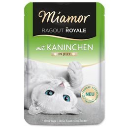 Kapsička MIAMOR Ragout Royale králík v želé