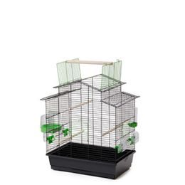 Iza černá, klec pro ptáky