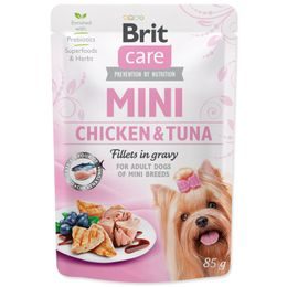 Kapsička BRIT Care Mini Chicken & Tuna fillets in gravy