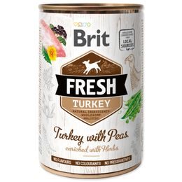 Konzerva BRIT Fresh Turkey with Peas