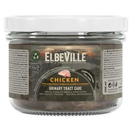 Sklenice Elbeville Dog Urinary Tract Care, kuřecí s přidanou petrželí, pampeliškou, 220ml
