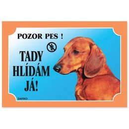 Tabulka DAFIKO jezevčík hladkosrstý