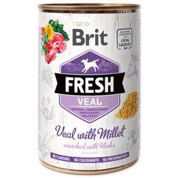 Konzerva BRIT Fresh Veal with Millet