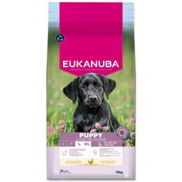 Krmivo EUKANUBA Puppy Large rich in fresh chicken 15 kg