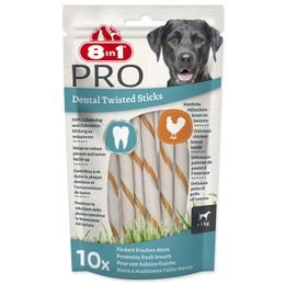 Tyčinky 8in1 Dental Delights kroucené žvýkací