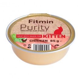 Fitmin Purity Kuřecí maso ve vývaru pro koťata 85 g