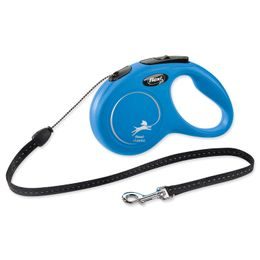 Vodítko FLEXI Classic New lanko modré S - 5 m