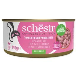 Konzerva SCHESIR Cat tuňák + šunka