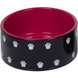 Nobby keramická miska PATA černo-červená 18,0 x 7,0 cm / 1,10 l