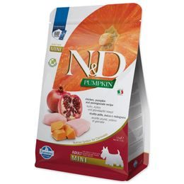 KRMIVO N&D GF PUMPKIN CHICKEN&POMEGRANATE ADULT MINI 2,5kg