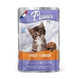 Plaisir kitten 100g kuřecí kapsička