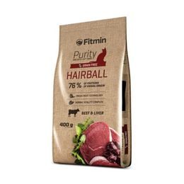 Fitmin kompletní krmivo pro kočky Purity Hairball 400 g
