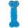 Hračka DOG FANTASY STRONG kost s vůní slaniny modrá 15cm