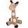 Nobby hračka pro psy žirafa s pískátkem 33 cm