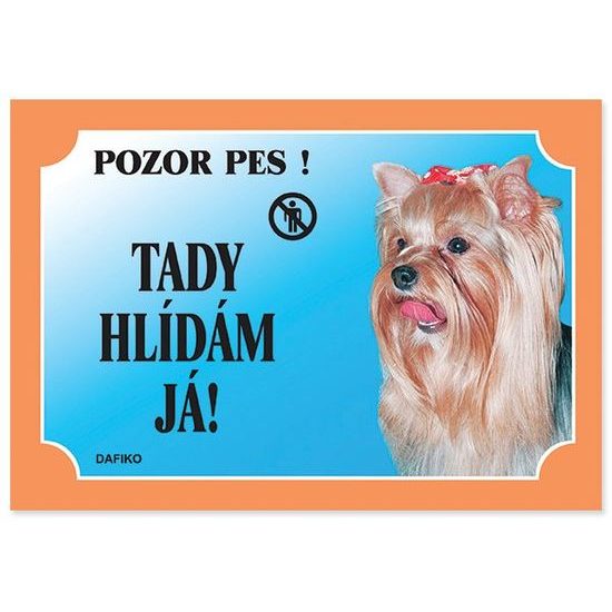 Tabulka DAFIKO jorkšírský teriér
