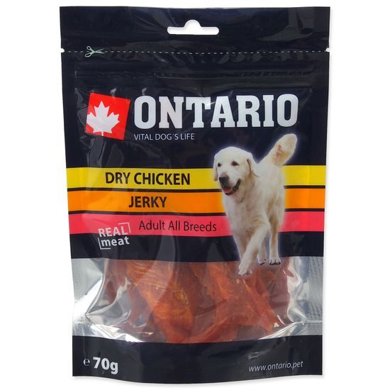 Snack ONTARIO Dog Dry Chicken Jerky