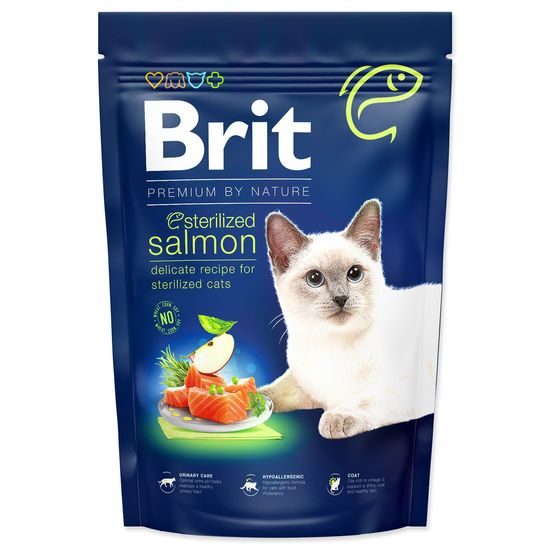 BRIT Premium by Nature Cat Sterilized Salmon