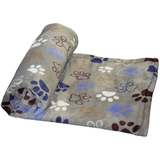 Nobby Classic LISSI flísová deka světle šedá 100x150cm