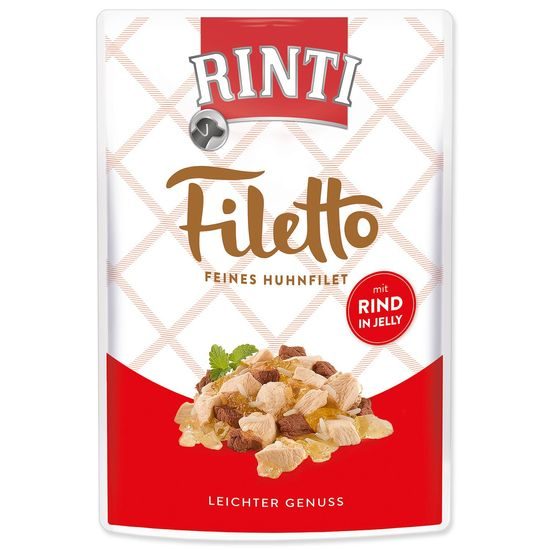 Kapsička RINTI Filetto kuře + hovězí v želé