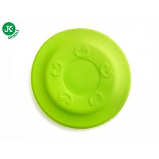 Frisbee zelené 22 cm, odolná hračka z EVA pěny