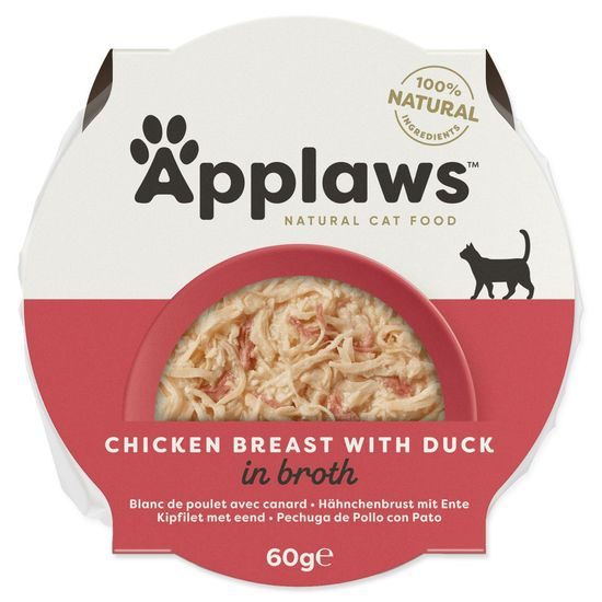 Kalíšek APPLAWS Cat Juicy Chicken Breast with Duck